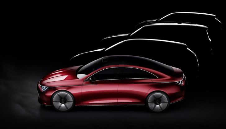 Mercedes CLA Concept: piccolo assaggio di un nuovo segmento di EV entry-level - Foto 74 di 96