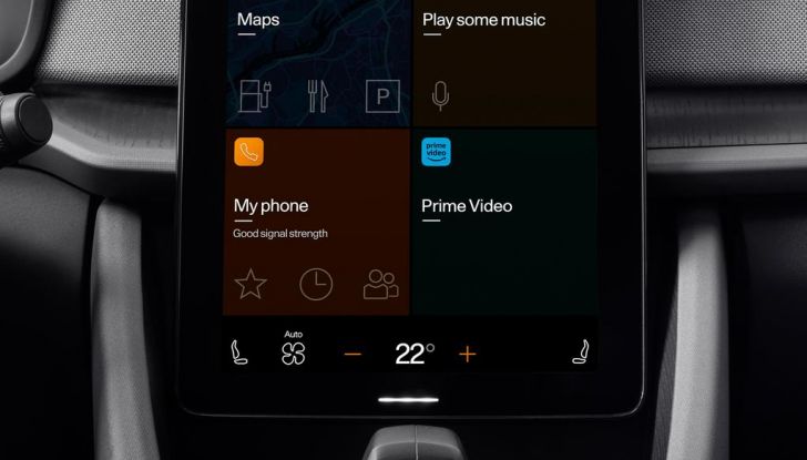 Polestar 2 Amazon Prime Video
