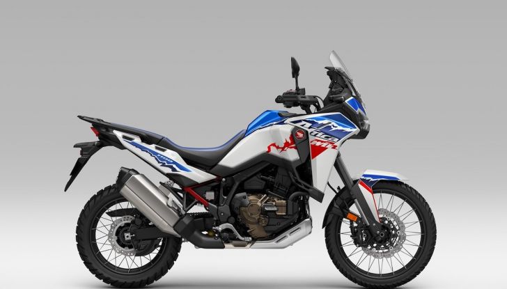 Honda Africa Twin e Adventure Sports 2024: prestazioni, comfort e un nuovo look - Foto 1 di 13
