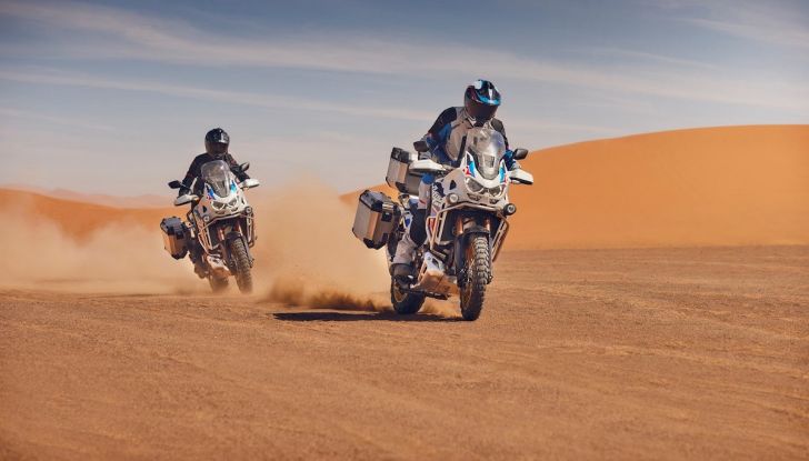 Honda Africa Twin e Adventure Sports 2024: prestazioni, comfort e un nuovo look - Foto 9 di 13