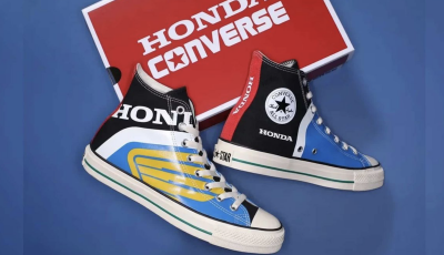 Honda e Converse All Star Honda RS HI Black e WP HI Trico, le scarpe in edizione limitata