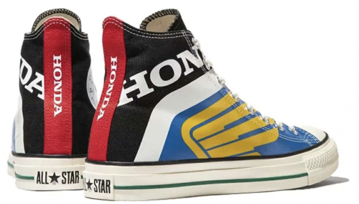 Honda e Converse All Star Honda RS HI Black e WP HI Trico, le scarpe in edizione limitata - Foto 3 di 6