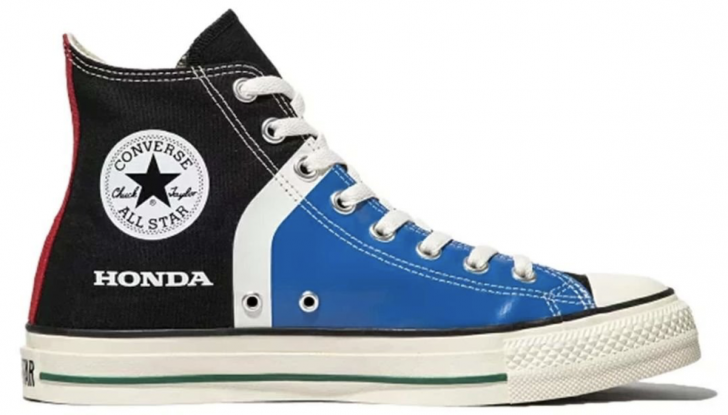 Honda e Converse All Star Honda RS HI Black e WP HI Trico, le scarpe in edizione limitata - Foto 4 di 6