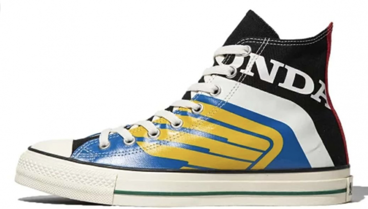 Honda e Converse All Star Honda RS HI Black e WP HI Trico, le scarpe in edizione limitata - Foto 5 di 6