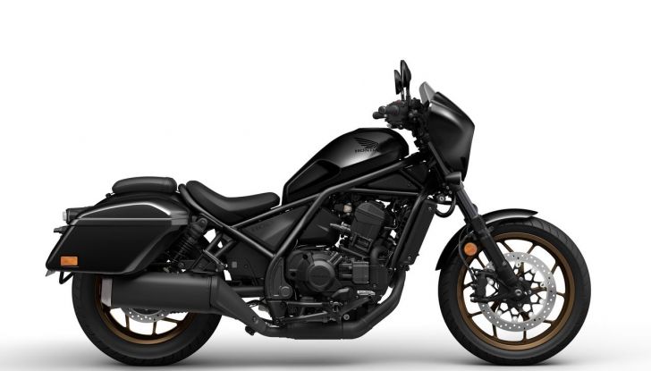 Honda Gold Wing, Rebel 1100 e Rebel 500: le novità del model year 2024 - Foto 31 di 33