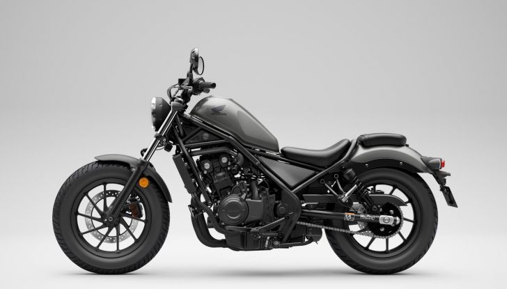 Honda Gold Wing, Rebel 1100 e Rebel 500: le novità del model year 2024 - Foto 17 di 33