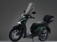 Honda SH Vetro, il nuovo scooter con carrozzeria semi-trasparente