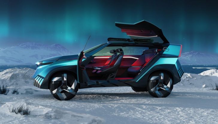 Nissan Hyper Adventure: nuova concept car elettrica per le avventure off-road - Foto 3 di 7
