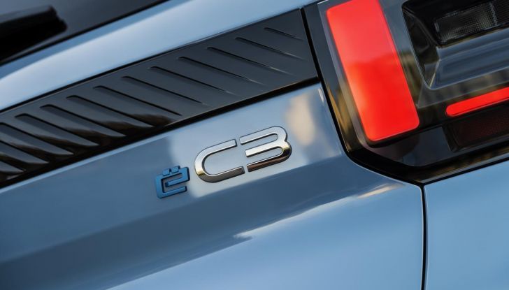 Nuova Citroën e-C3: caratteristiche, versioni e prezzi della city car elettrica - Foto 21 di 71