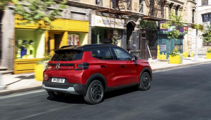 Nuova Citroën e-C3: caratteristiche, versioni e prezzi della city car elettrica - Foto 14 di 71