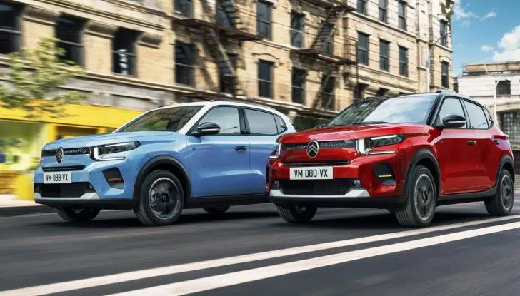 Nuova Citroën e-C3