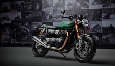 Triumph Thruxton Final Edition: debutta la versione celebrativa dell’iconica café racer