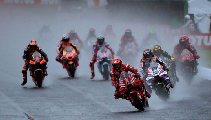 MotoGP 2023, GP Giappone: Martin ringrazia la pioggia, Bagnaia e Marquez sul podio - Foto 9 di 10