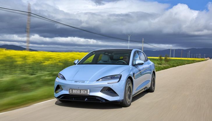 BYD Seal provata su strada a Milano - Foto 89 di 110