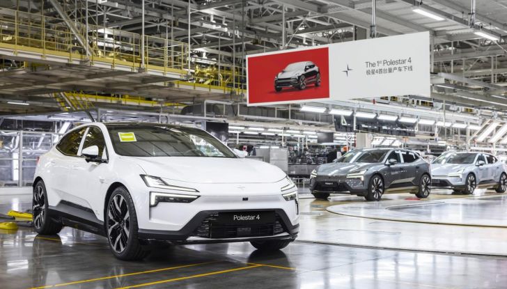 Polestar 4 inizio produzione