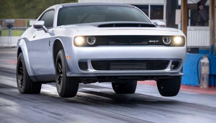 Dodge Challenger SRT Demon firma il nuovo record di velocità 0-100 km/h - Foto 1 di 8