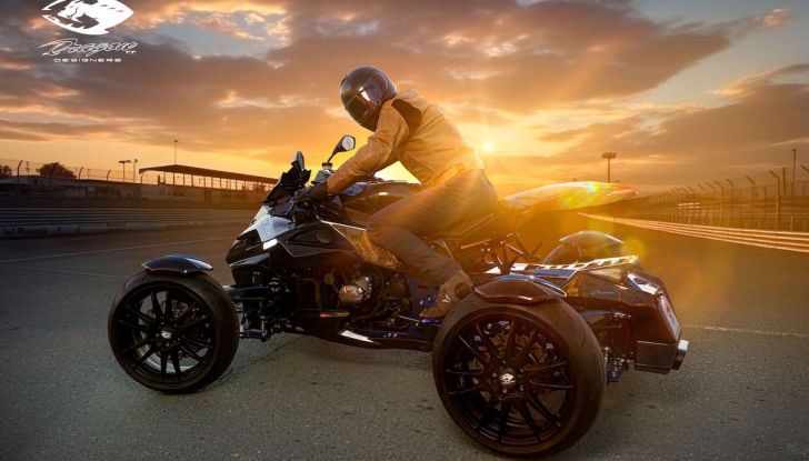 Dragon TT Oxymoron: la rivoluzione tra auto e moto - Foto 3 di 9