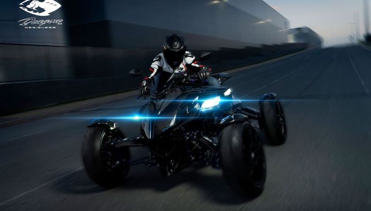 Dragon TT Oxymoron: la rivoluzione tra auto e moto - Foto 4 di 9