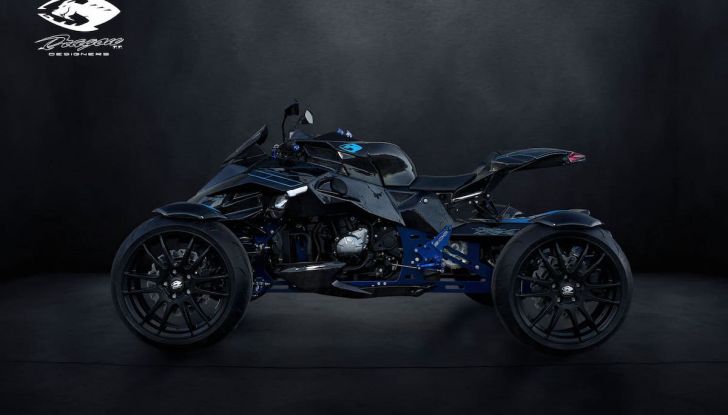 Dragon TT Oxymoron: la rivoluzione tra auto e moto - Foto 5 di 9
