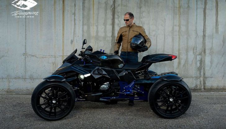 Dragon TT Oxymoron: la rivoluzione tra auto e moto - Foto 6 di 9