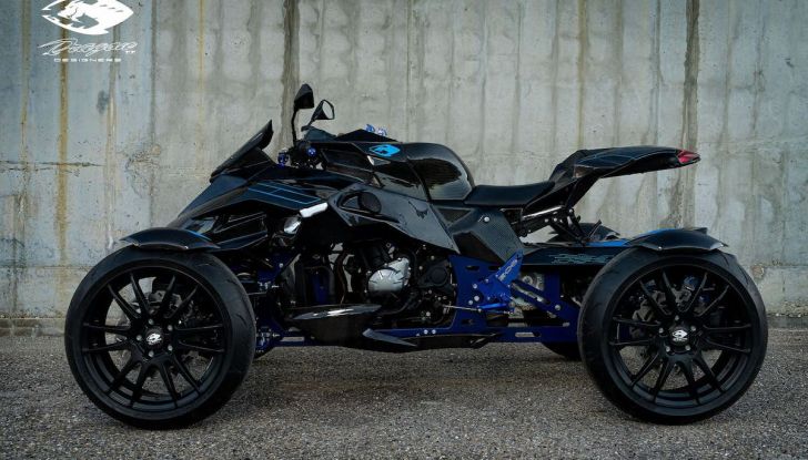 Dragon TT Oxymoron: la rivoluzione tra auto e moto - Foto 8 di 9