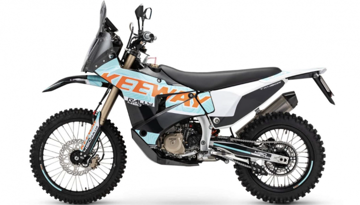 Keeway TX450R: la moto cinese che sogna la Dakar - Foto 2 di 7
