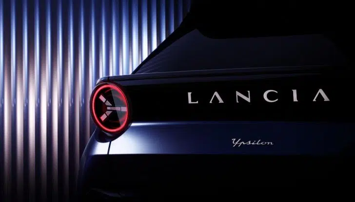 Lancia Ypsilon 2025 quarto teaser