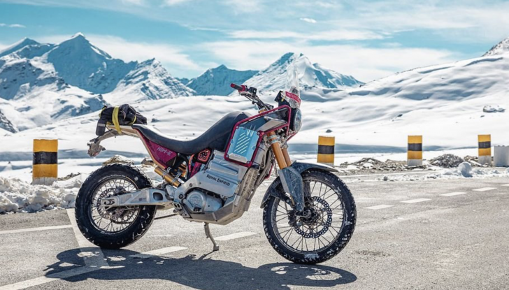 Royal Enfield Him-E: la moto elettrica del futuro - Foto 1 di 3