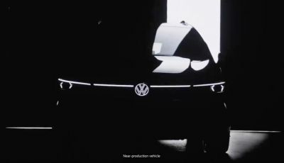 Volkswagen Golf 2024: pubblicato il primo teaser del nuovo restyling