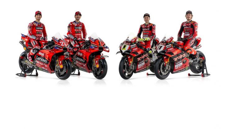Campioni in Pista: presentato il Ducati Lenovo Team 2024 - Foto 2 di 7