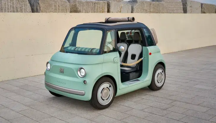 Fiat Topolino Dolcevita 2024, al via gli ordini in Italia - Foto 5 di 10