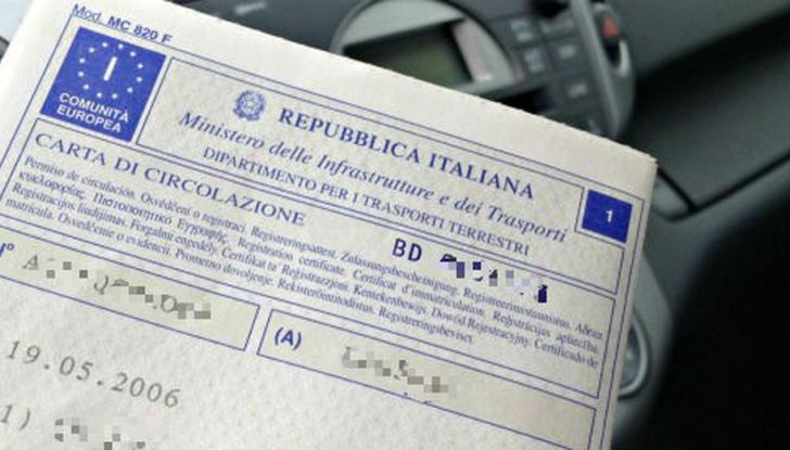 Legenda libretto auto