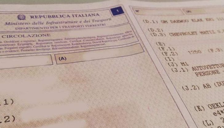 Legenda libretto auto: come leggere la carta di circolazione - Foto 5 di 9