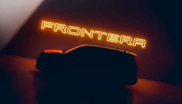 Nuovo Opel Frontera teaser