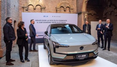 Volvo EX30 entra nella flotta del servizio di car sharing Corrente a Bologna