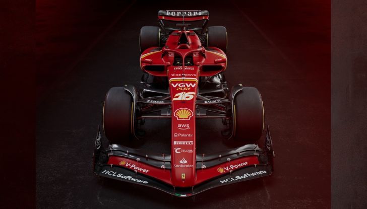 È nata la nuova Ferrari SF-24: obiettivo puntare al Mondiale - Foto 15 di 16