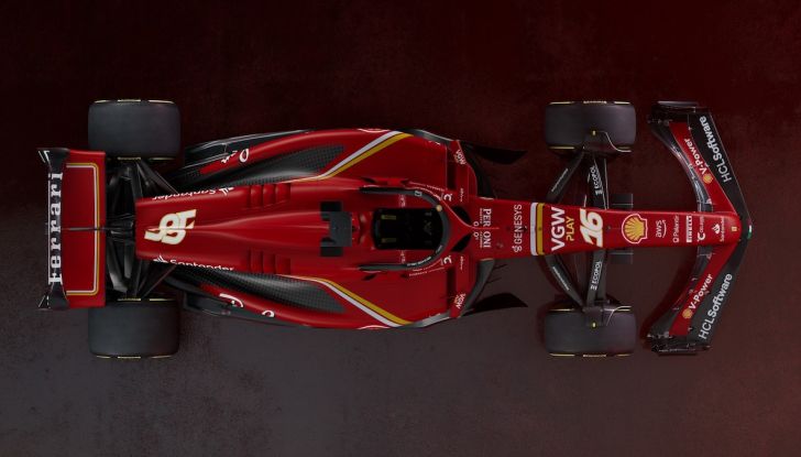 È nata la nuova Ferrari SF-24: obiettivo puntare al Mondiale - Foto 2 di 16
