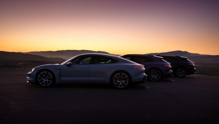 Porsche Taycan 2025: caratteristiche, design, interni, motori, autonomia e versioni - Foto 4 di 82