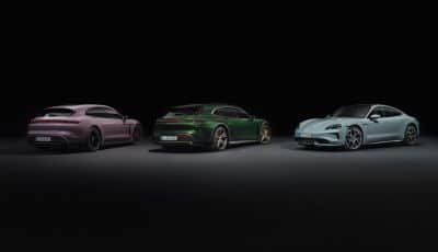 Porsche Taycan 2025: caratteristiche, design, interni, motori, autonomia e versioni