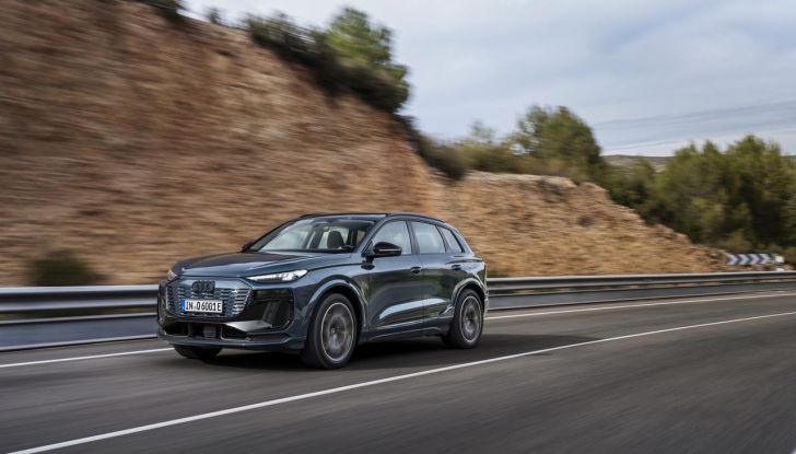 Audi Q6 e-tron: al via agli ordini in Italia da 79.500 euro - Foto 41 di 134