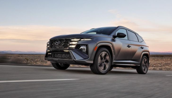 Hyundai Tucson 2025: design e motorizzazioni del nuovo modello - Foto 28 di 107