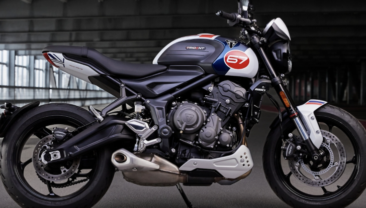 Nuova Trident 660 Triple Tribute Edition: l’omaggio di Triumph a Slippery Sam - Foto 1 di 14