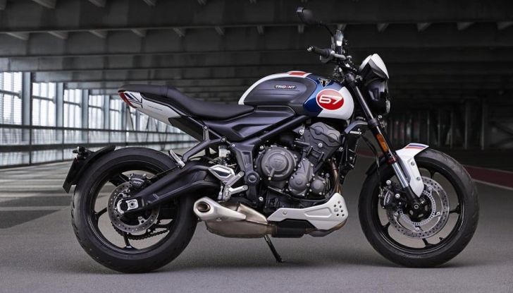 Nuova Trident 660 Triple Tribute Edition: l’omaggio di Triumph a Slippery Sam - Foto 2 di 14