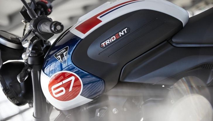Nuova Trident 660 Triple Tribute Edition: l’omaggio di Triumph a Slippery Sam - Foto 3 di 14