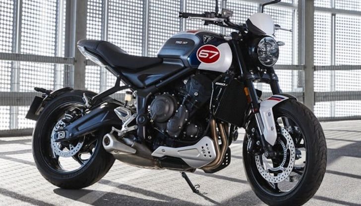 Nuova Trident 660 Triple Tribute Edition: l’omaggio di Triumph a Slippery Sam - Foto 4 di 14
