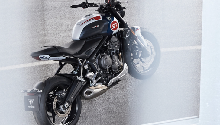 Nuova Trident 660 Triple Tribute Edition: l’omaggio di Triumph a Slippery Sam - Foto 8 di 14