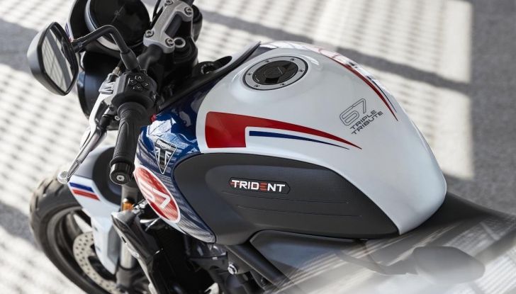 Nuova Trident 660 Triple Tribute Edition: l’omaggio di Triumph a Slippery Sam - Foto 9 di 14