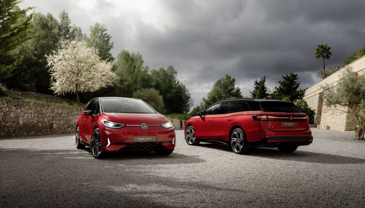 Volkswagen ID.3 GTX e ID.7 GTX Tourer: debuttano le due nuove sportive elettriche - Foto 32 di 85