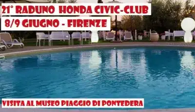 21 Raduno ufficiale Honda Civic – 8/9 Giugno – Firenze