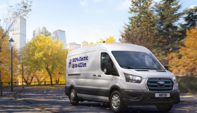 Ford E-Transit: debutta la nuova versione con autonomia estesa